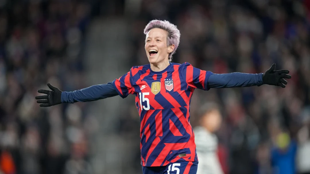 megan rapinoe, a legendary midfielder for the u.s. women's national team