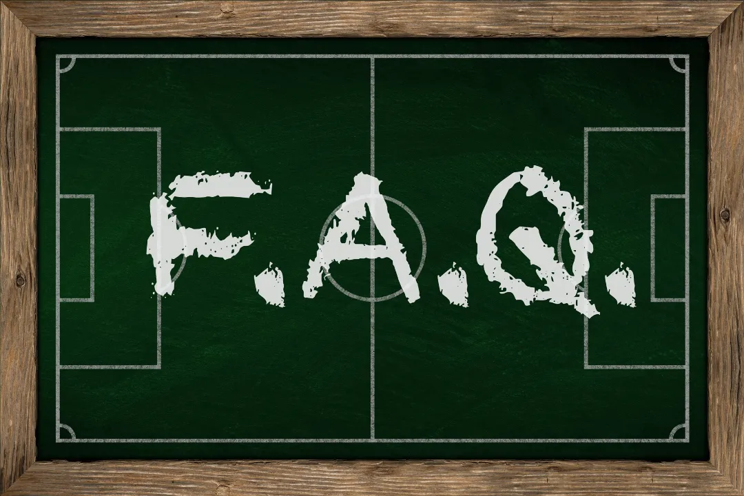 soccer faq chalkboard